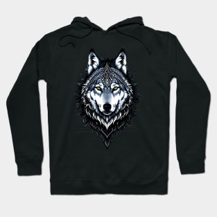 Mystical Wolf . The Spirit of the Wild. Ai generated. Hoodie